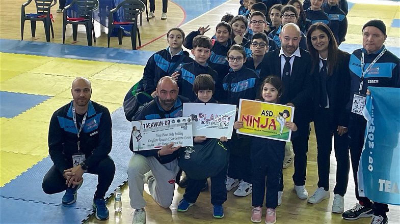 Grande successo per gli atleti dell'Asd-Ninja ai Campionati Italiani di Taekwon-Do