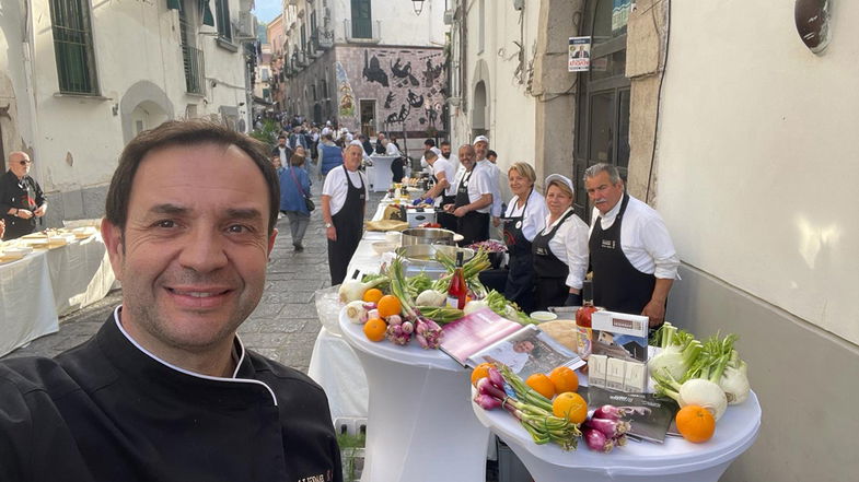 I Barbieri conquistano anche Vietri sul Mare ai 60 anni dell'Unione dei Ristoranti del Buon Ricordo