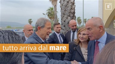 Niente spottoni elettorali, Musumeci a Co-Ro per presentare il nuovo (e storico) Piano Mare - VIDEO