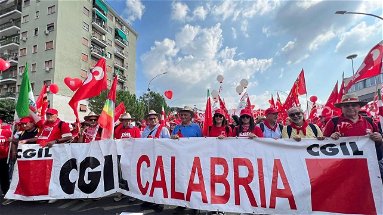 Cgil Calabria a Roma per dire No alle politiche distruttive di questo governo