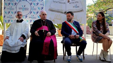 Il vescovo emerito Monsignor Milito in visita alla Comunità Alloggio per anziani 