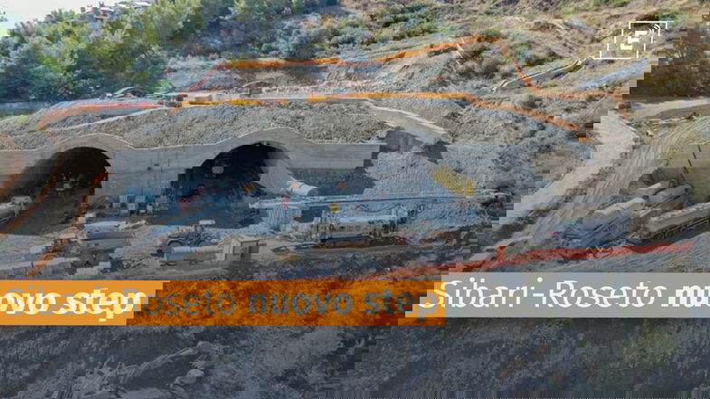 Sibari-Roseto, si apre il varco in una nuova galleria: verso l'apertura del corridoio Adriatico-Jonio