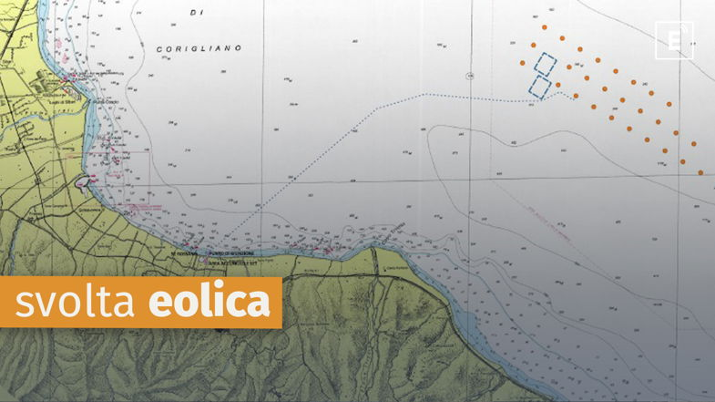 Eolico off-shore, le pale eoliche potrebbero essere assemblate nel Porto di Corigliano-Rossano
