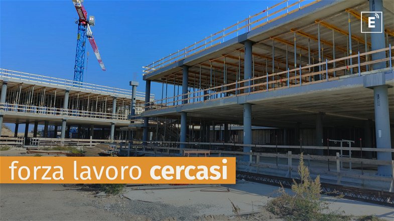 Ripartono a ritmo serrato i cantieri del Nuovo Ospedale: D'Agostino cerca manodopera locale