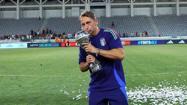 Claudio Pecorella sul tetto d'Europa con la Nazionale italiana Under 17