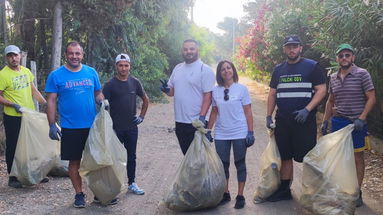 Cariati, giornata ecologica nella zona del rimboschimento in contrada Vascellero