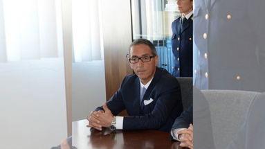 Straface si congratula con Michele Abenante per la promozione a Dirigente superiore della Polizia