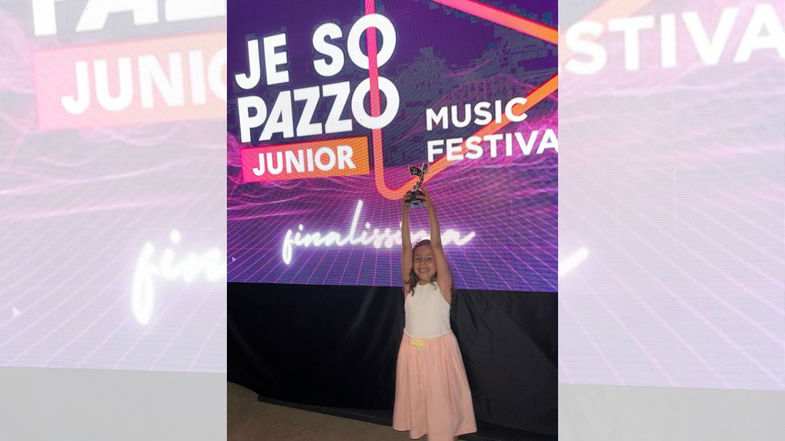 La piccola sibarita Caterina Cavallo si aggiudica il premio musicale internazionale “Je so pazzo junior”
