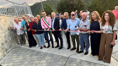 Inaugurato il parcheggio nel rione Costa, nel cuore del centro storico di Mormanno