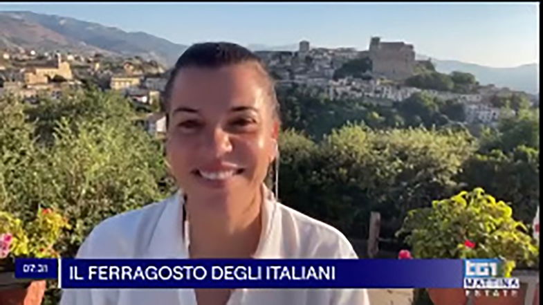 Al Tg1 Mattina il racconto di Laura Barbieri: Ferragosto identitario con le eccellenze della Calabria