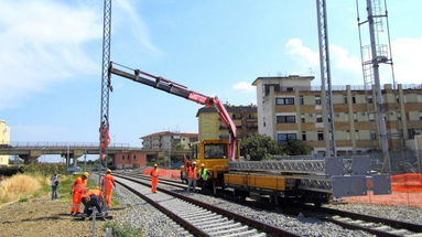 Da settembre a gennaio sospesa la circolazione ferroviaria nel tratto Sibari-Crotone 