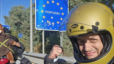 7000 km per prendere un aperitivo a Lisbona: la nuova impresa del biker Matteo Buonfrate