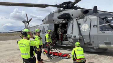 Importante esercitazione congiunta tra Soccorso Alpino Calabria e Marina Militare