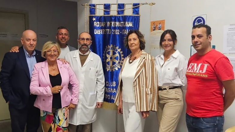 Screening tiroideo gratuito organizzato dal Rotary Club Sibari Magna Grecia Cassano Jonio 