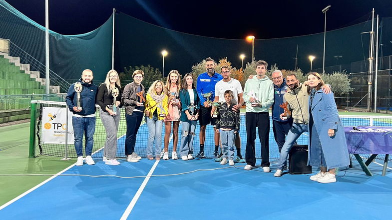 Concluso il secondo torneo nazionale d'autunno al tennis club San Paolo