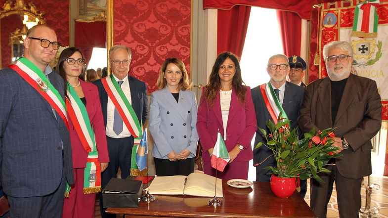 Visita istituzionale alla Provincia dell’Ambasciatrice del Kosovo in Italia