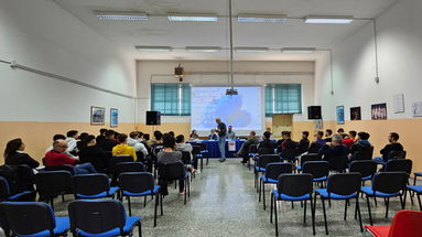 All’Open Day del “Fermi-Pitagora-Calvosa” gli studenti incontrano Enel