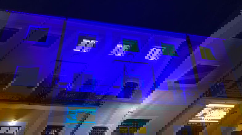 Il Palazzo Comunale di Civita si illumina di blu per il diabete