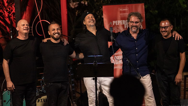 Castrovillari, l'omaggio del Roberto Musolino Quintet a Ivano Fossati per il Peperoncino Jazz Festival