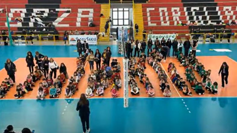  Sport per i più piccoli, successo per “È tempo di Volley: Kids edition” a Co-Ro