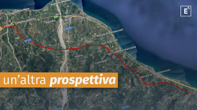 Nuova SS106, la Co-Ro-Cariati al VIA: ecco cosa prevede il progetto