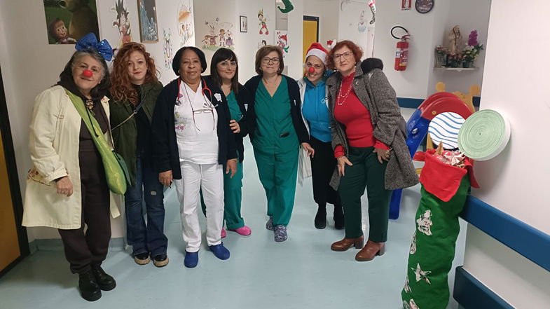 Natale in Pediatria: un'ondata di gioia e solidarietà invade il Compagna