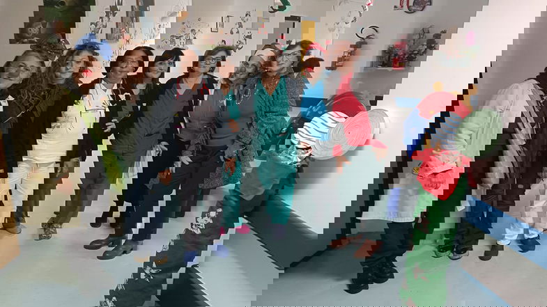 Natale in Pediatria: un'ondata di gioia e solidarietà invade il Compagna