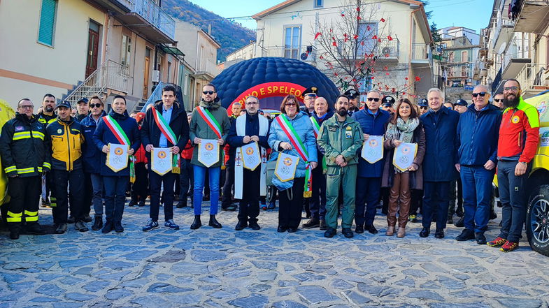 Soccorso Alpino e Speleologico della Calabria, a Cerchiara le celebrazioni per i 25 anni della Stazione del Pollino