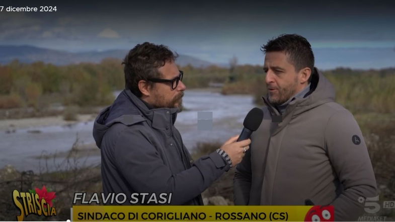 Il Crati fa paura, Striscia la Notizia a Corigliano-Rossano per parlarne 