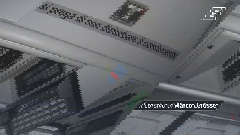 Si prega di non disturbare il conducente