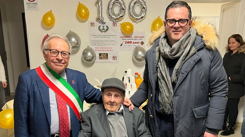 Mandatoriccio in festa per i 100 anni di Cristofaro Sirianni