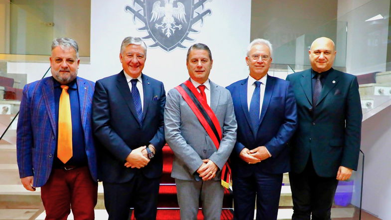 Il sindaco di San Demetrio Corone fa visita al sindaco di Lezhë