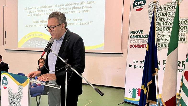 Lavia (Cisl) sul Banco Alimentare: «Urgente ogni iniziativa per continuare ad operare in provincia di Cosenza»