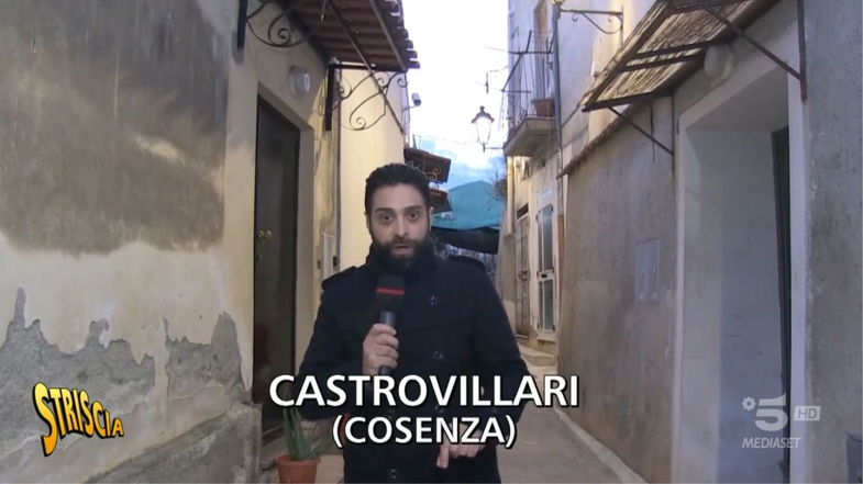 Striscia la Notizia a Castrovillari per denunciare la presenza di un quartiere a luci rosse