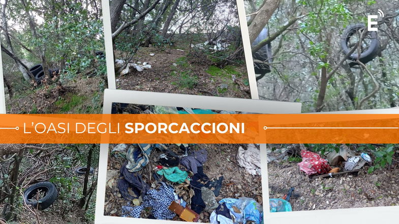Il Patire invaso dai rifiuti: boschi e sentieri assaliti dagli ecovandali