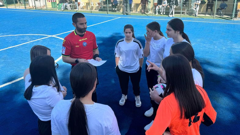 Calcio a 5 allievi, i ragazzi del 