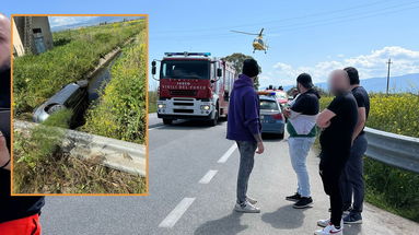 Scontro auto-moto sulla SS106: un ferito grave trasferito a Cosenza