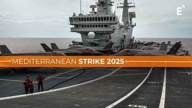 La Calabria del nord al centro della maxi-esercitazione della Nato con portaerei e jet F-35 | FOTO