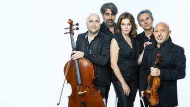 Altomonte si prepara a Radio Eventi Generazioni con Claudia Gerini ed il Solis String Quartet