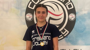 Corigliano Volley, Martina Gagliardi ai vertici del podio con la Rappresentativa Femminile provinciale