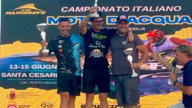 Moto d'acqua, Parrilla ancora sul podio del Gran Premio di Puglia