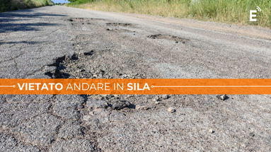 La Provincia ha abbandonato le strade per la Sila: condizioni al limite della praticabilità | FOTO