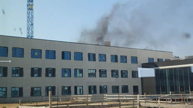Ancora un incendio nel cantiere del nuovo ospedale della Sibaritide