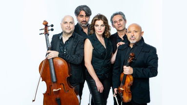 Claudia Gerini ad Altomonte per “Radio Eventi Generazioni”