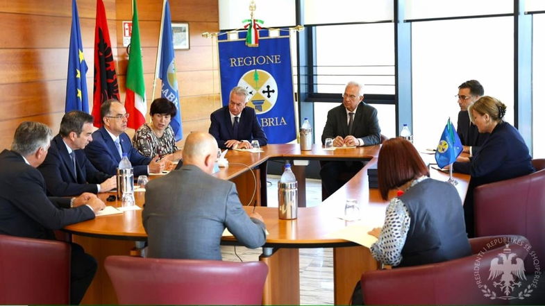 Si conclude la visita del Presidente della Repubblica di Albania Bajram Begaj in Calabria 
