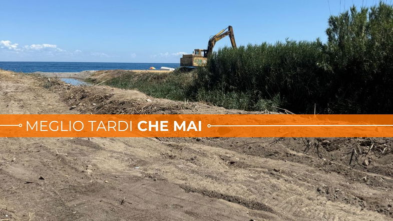 Il Consorzio di Bonifica manda le ruspe a 