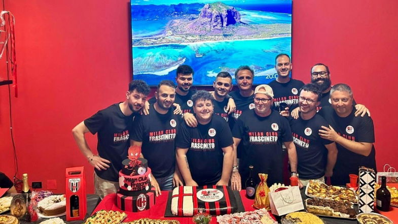Frascineto: inaugurato il Milan Club “Gennaro Gattuso”